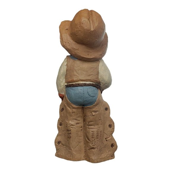 ALL GOD'S CHILDREN figurine "ELI" Cowboy 1986 Signed By Martha Holcombe - Picture 2 of 9